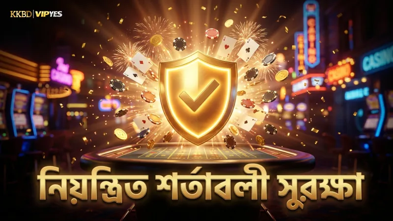 নিয়ন্ত্রিত শর্তাবলী প্লেয়ারের সুরক্ষা নিশ্চিত করে