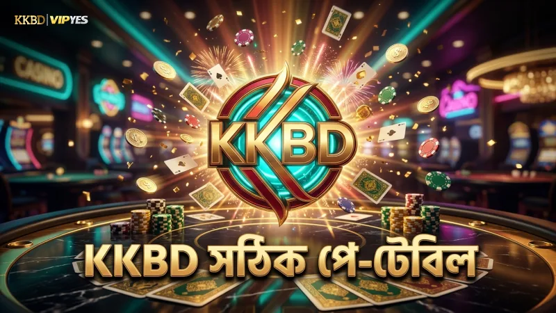 সঠিক পে-টেবিল জানা বাজি হার কমায় KKBD প্লেয়ারদের