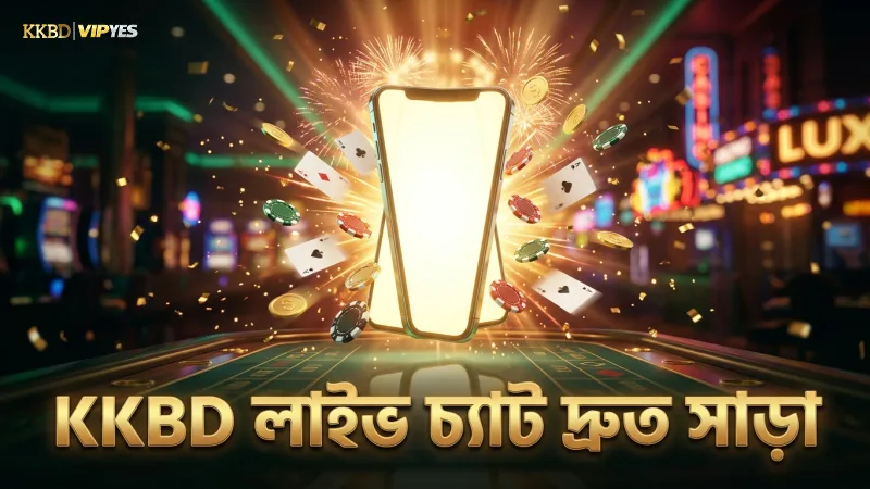 লাইভ চ্যাটে KKBD দ্রুত সাড়া দিয়ে সময় বাঁচায়