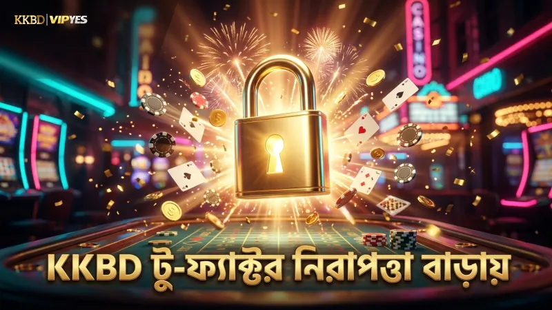 KKBD-র টু-ফ্যাক্টর প্রক্রিয়া অ্যাকাউন্ট সুরক্ষা বাড়ায়