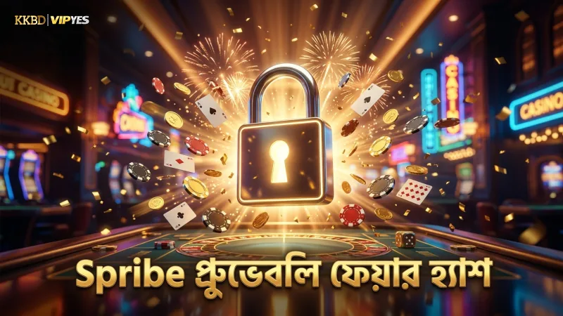 Spribe এর প্রুভেবলি ফেয়ার হ্যাশ সিস্টেমের নিরাপত্তা যাচাই।