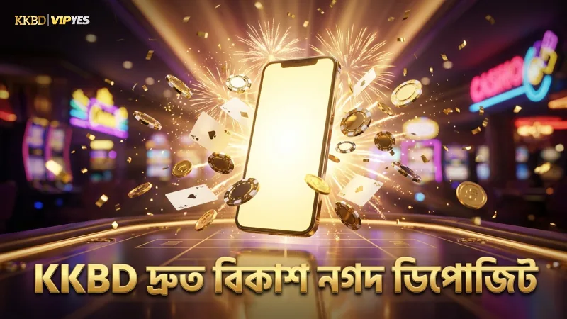 বিকাশ ও নগদের মাধ্যমে KKBD তে দ্রুত ডিপোজিটের সুবিধা