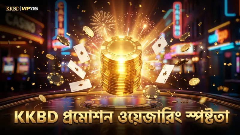 KKBD প্রমোশনের ওয়েজারিং শর্তের স্পষ্ট গণনা দেখানো হয়েছে