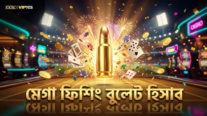 মেগা ফিশিংয়ের বুলেট ব্যবহারে সঠিক হিসাব রাখুন