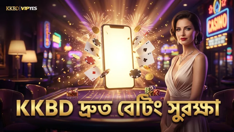 KKBD প্ল্যাটফর্মে দ্রুত বেটিং সুবিধা ও সুরক্ষা।