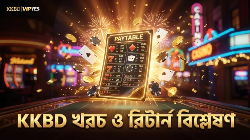 বেটিং খরচ ও প্রত্যাশিত রিটার্ন বিশ্লেষণে KKBD এর সাহায্য।