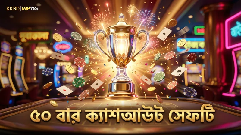 ৫০ বার ক্যাশআউট ব্যবহার করে সেফটি বিশ্লেষণ করুন