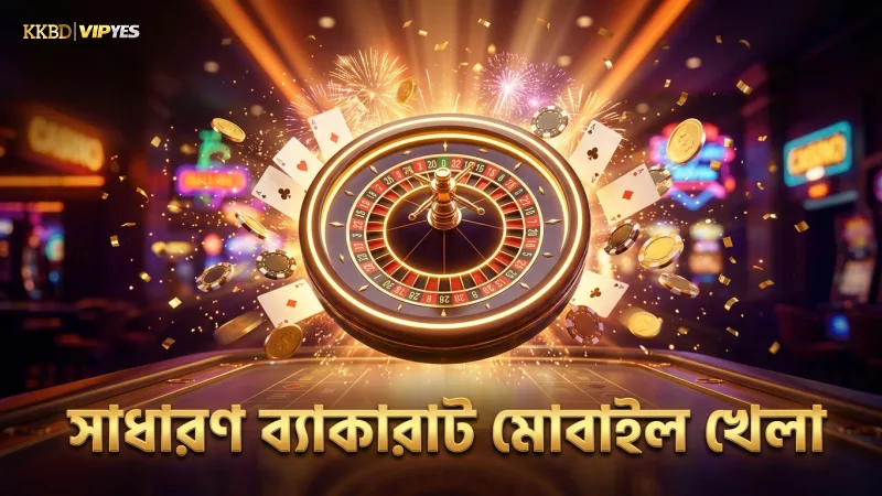 সাধারণ ব্যাকারাট মোবাইলে ধীরে খেলুন আরামদায়কভাবে